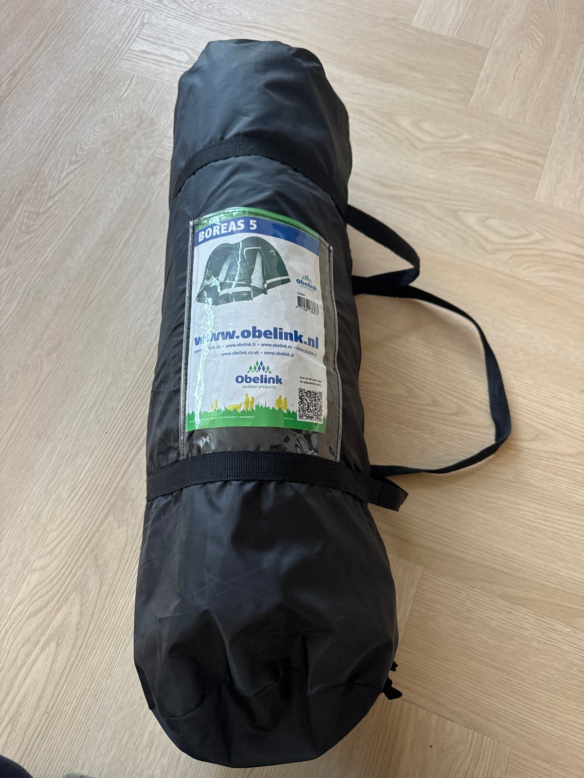 Obelink Boreas 5 tunneltent, Ophalen of Verzenden, Zo goed als nieuw, Tot en met 5