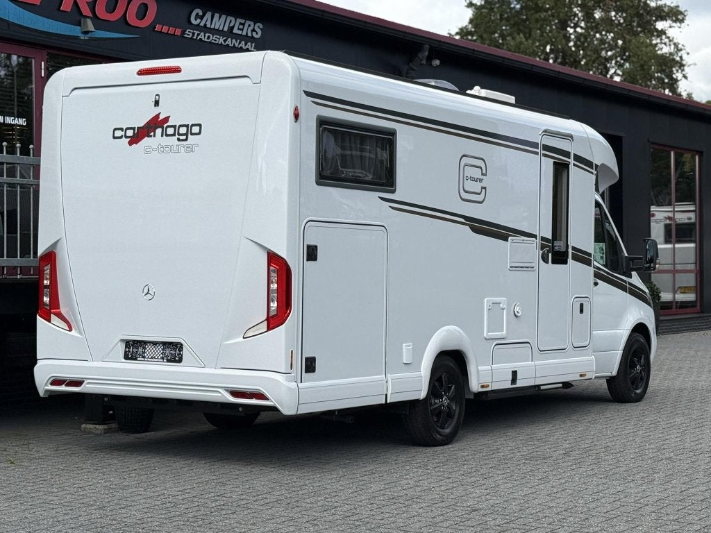 Carthago C1-Tourer T 149 LE - MERCEDES-ENKELE BEDDEN, Standaard zit, Koelkast, Ringverwarming, Airbags