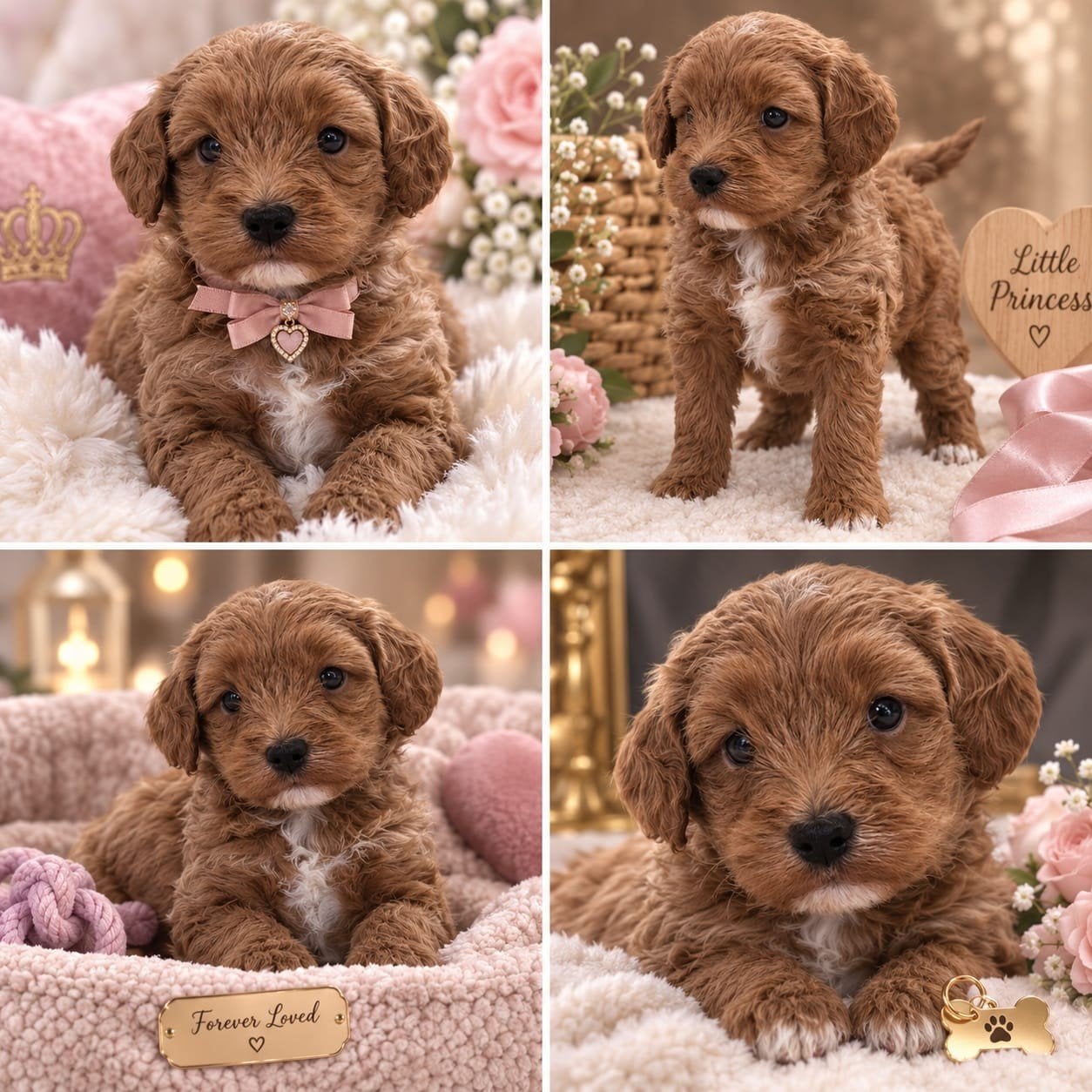 dwergpoedel puppy's, Poedel, 8 tot 15 weken, Meerdere, Meerdere dieren