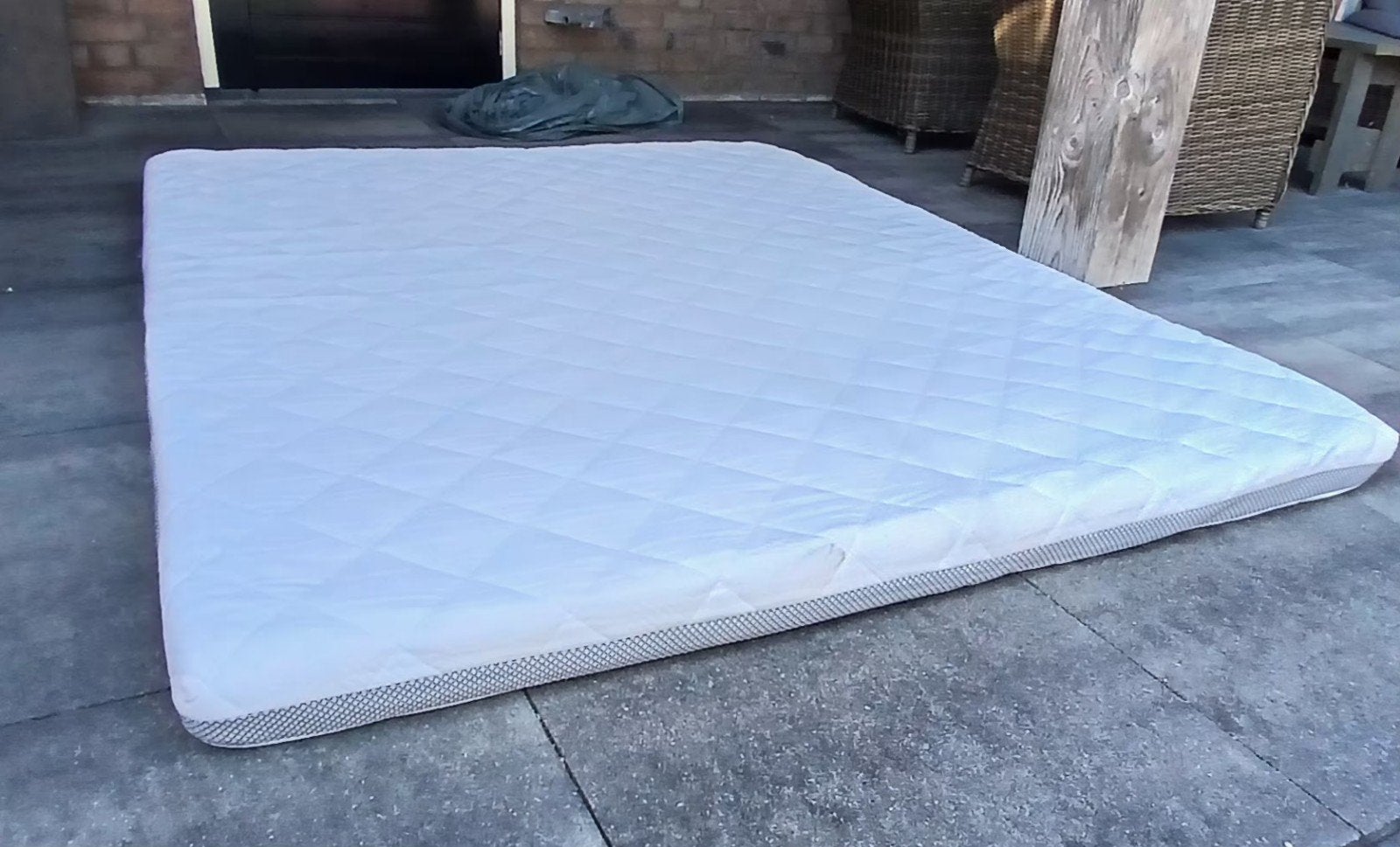 matras topper 160x200cm, Ophalen, Tweepersoons, Zo goed als nieuw, Matras