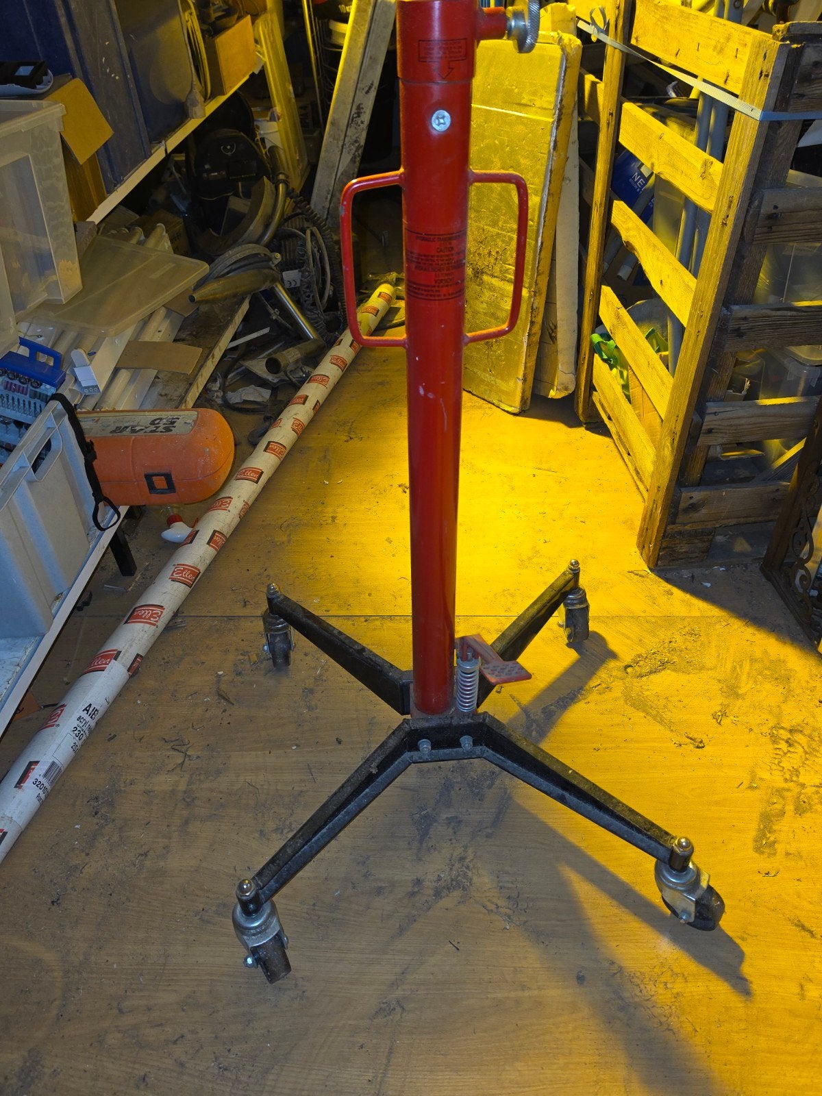 Hydraulische versnellingsbak krik 0.5 ton, Auto diversen, Krikken, Ophalen, Gebruikt, Hydraulisch, Garagekrik