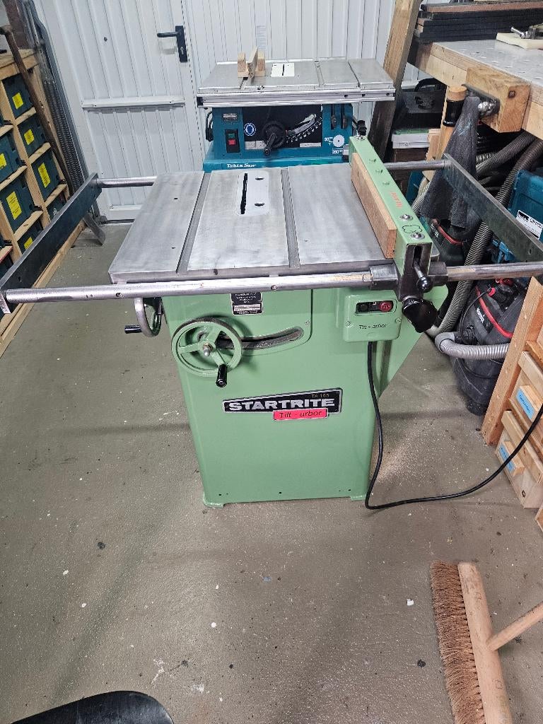 StartRite Tilt Arbor Zaagtafel, Doe-het-zelf en Verbouw, Gereedschap | Zaagmachines, Ophalen, Gebruikt, Cirkelzaag, Startrite