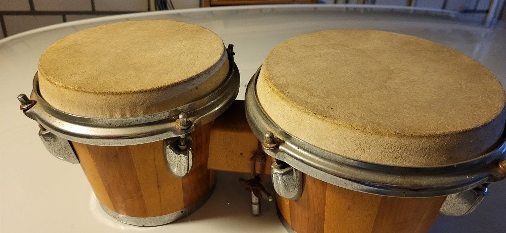 bongo, Muziek en Instrumenten, Percussie, Ophalen, Gebruikt, Trommel