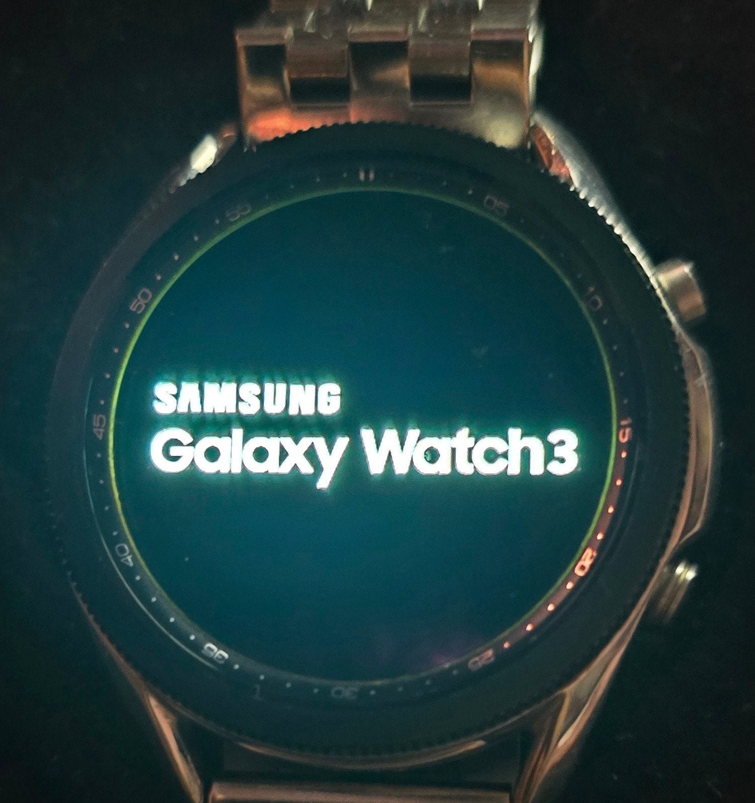 Samsung Galaxy Watch3 met stalen band, Ophalen, Zwart, Android