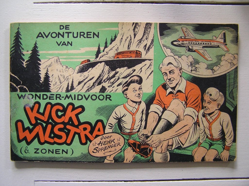 Kick Wilstra. 4 - 12, Boeken, Meerdere stripboeken, Ophalen of Verzenden, Gelezen