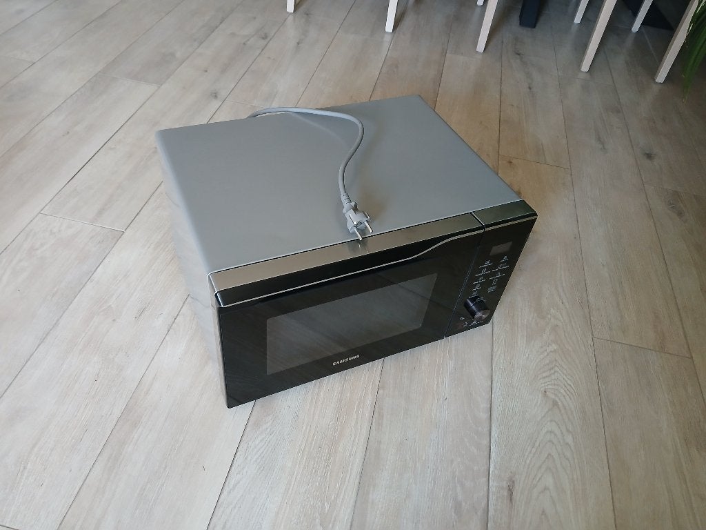 Samsung combimagnetron MC32K7055CT, Ophalen, Combimagnetron, Gebruikt, Draaiplateau