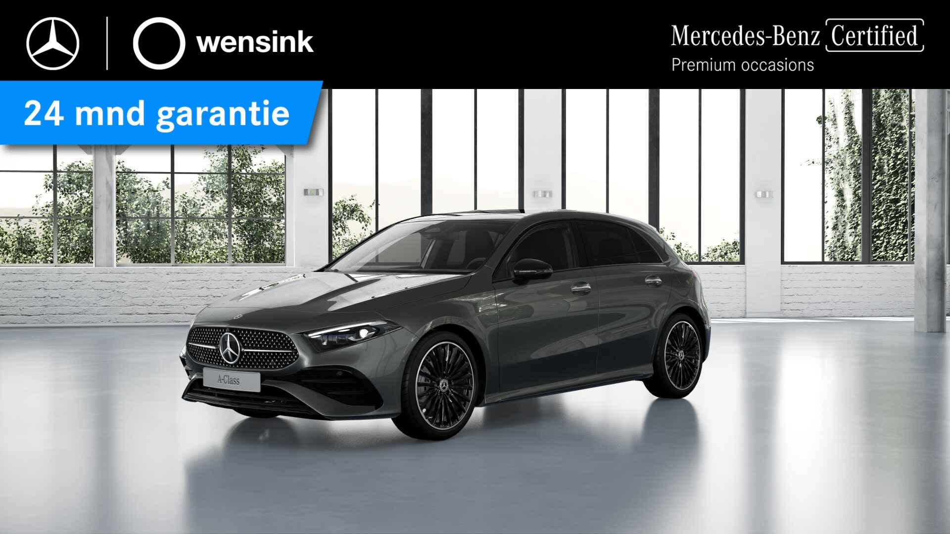 Mercedes-Benz A-klasse 180 Business Solution AMG | Panoramad, Auto's, Dealer onderhouden, 136 pk, Gebruikt, 4 cilinders