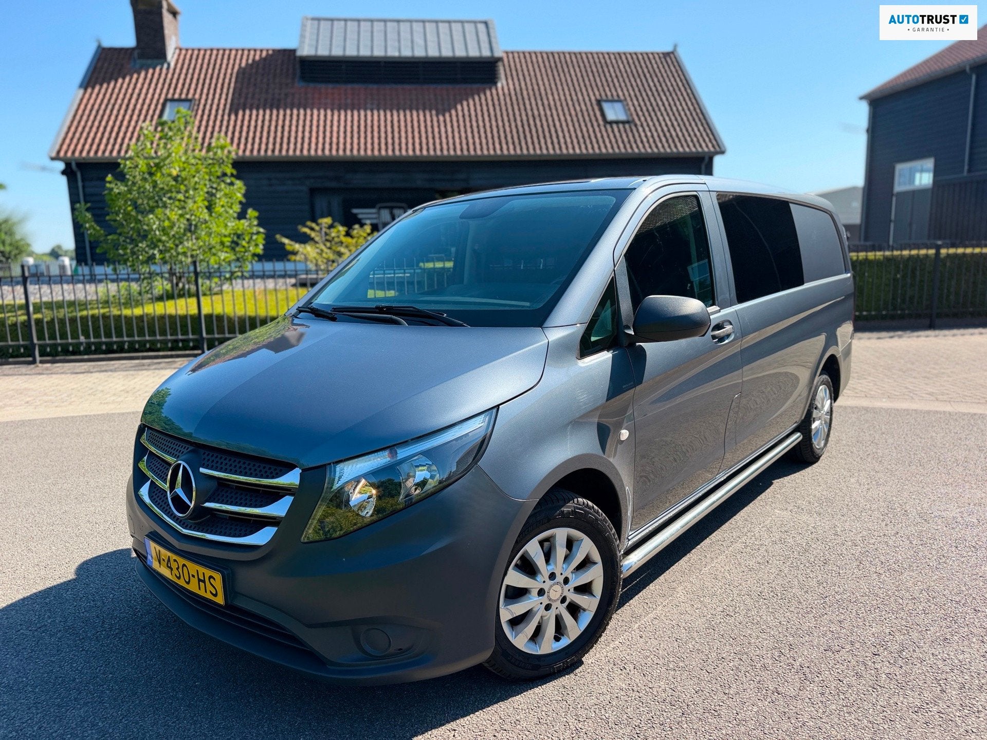 Mercedes-Benz Vito 111 CDI Lang Comfort Dubbelcabine 5-Perso, Voorwielaandrijving, Dealer onderhouden, Stof, Gebruikt