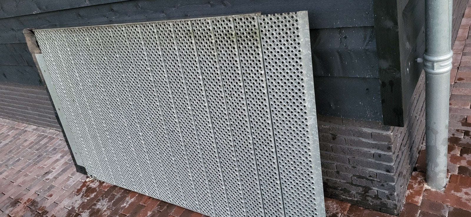 Gegalvaniseerde zware oprijplaat, Ophalen