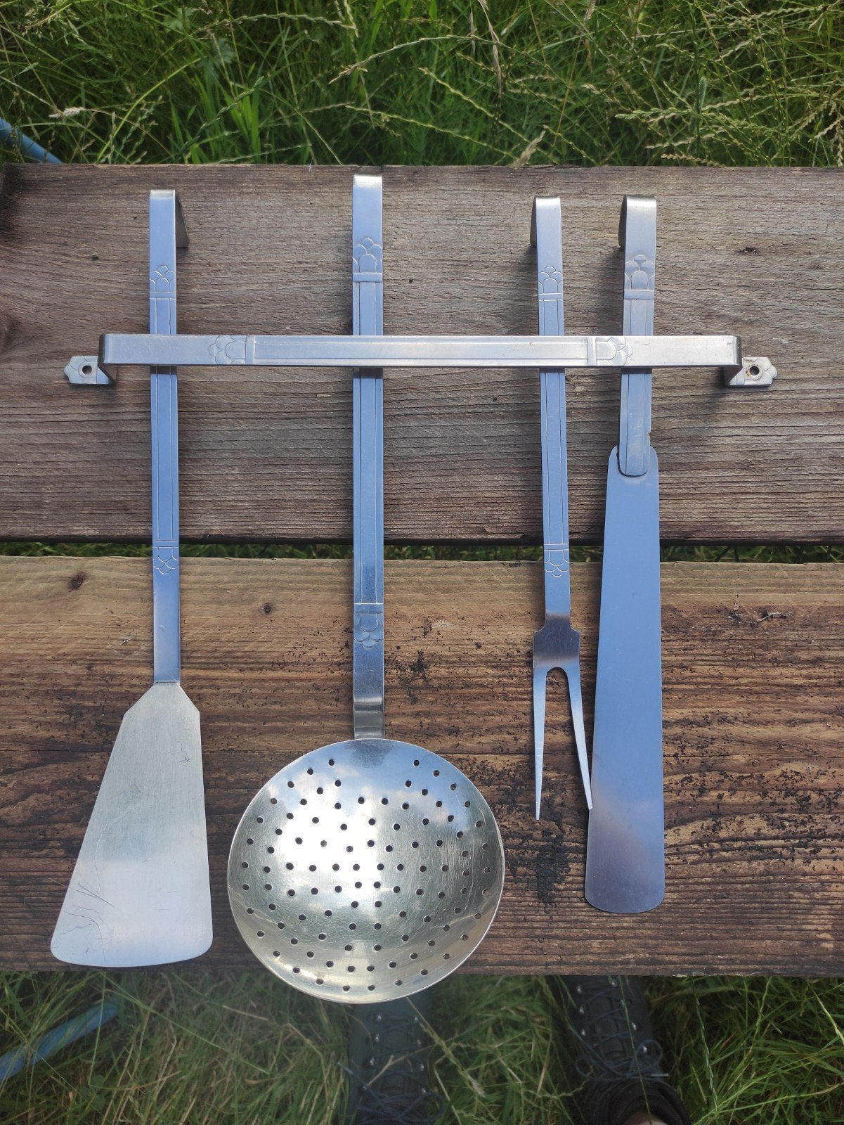 Gero Zilmeta Keukengerei Set - Vintage RVS, Antiek en Kunst, Antiek | Bestek, Ophalen of Verzenden