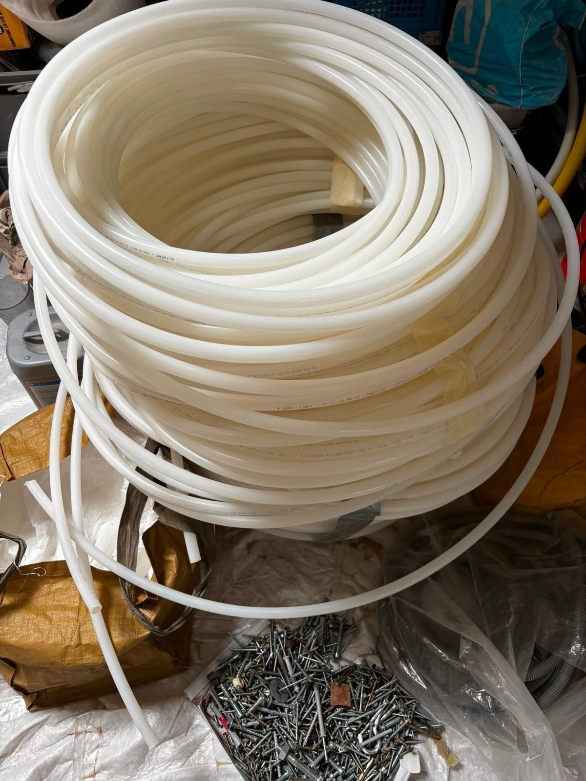 Vloerverwarmingslang - Over na verbouwing, Doe-het-zelf en Verbouw, Ophalen, Overige materialen, 6 meter of meer, Overige typen