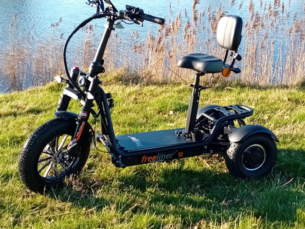 Freeliner EVO III nieuwste model moderne scootmobiel, Fietsen en Brommers, Steps, Nieuw, Elektrische step (E-scooter), Verzenden