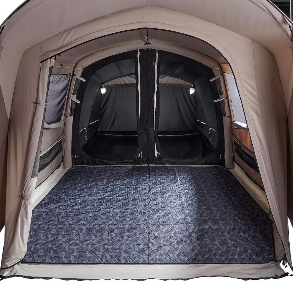 Decathlon QUECHUA Opblaasbare polykatoen tent 4 pers. + pomp, Ophalen, Zo goed als nieuw