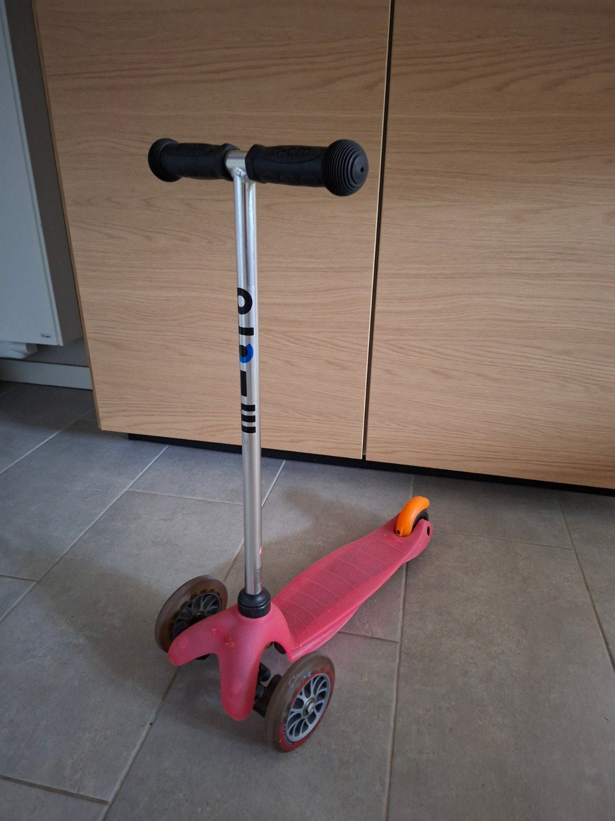 M-cro step 3-wieler roze, Ophalen