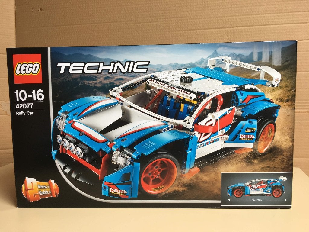 NIEUW Lego Technic 42077 :  Rallyauto Rally Auto MISB, Lego, Ophalen of Verzenden, Technic, Losse stenen