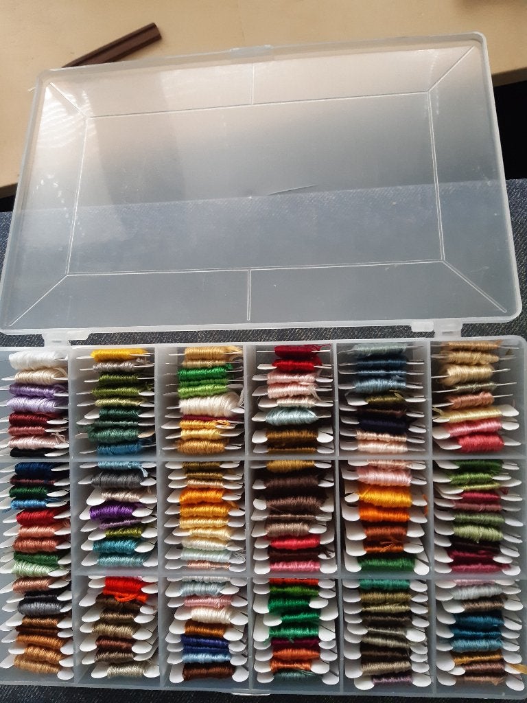 DMC borduurgaren, Hobby en Vrije tijd, Ophalen of Verzenden, Zo goed als nieuw, Handborduren, Borduurgaren of Zijde