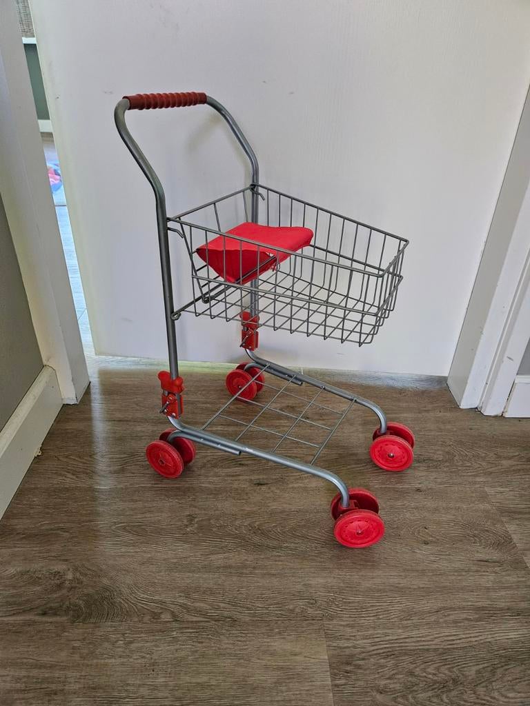 metalen winkelwagen - Speelgoed, Kinderen en Baby's, Ophalen, Jongen of Meisje