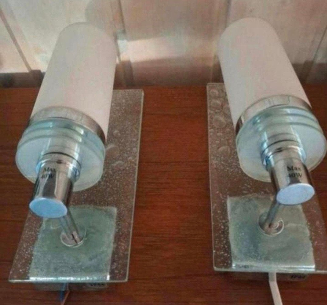 2 Marksjlod badkamerlampen. Zweden., Ophalen of Verzenden, Zo goed als nieuw