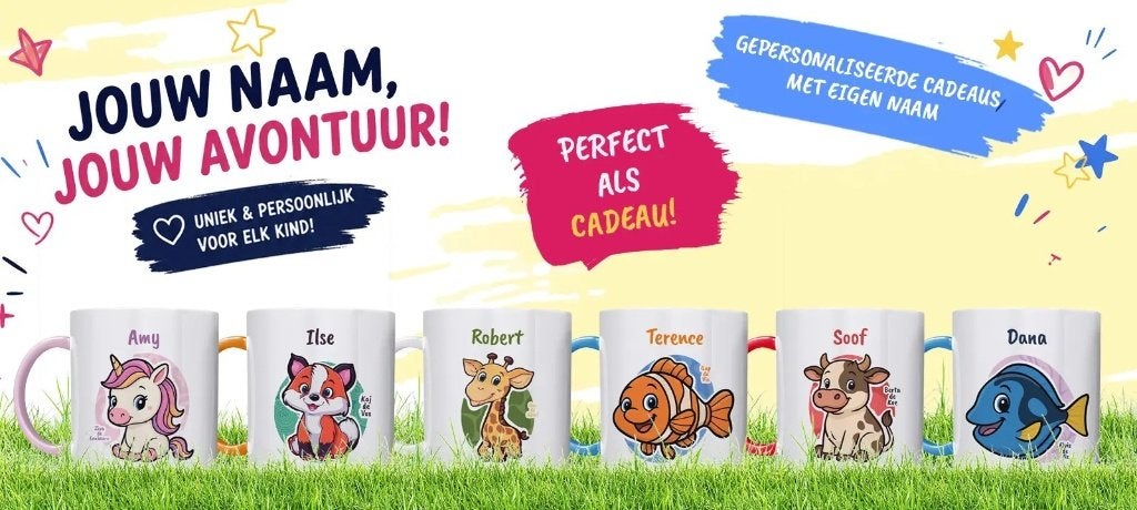 Gepersonaliseerde kinderproducten, Ophalen of Verzenden, Nieuw