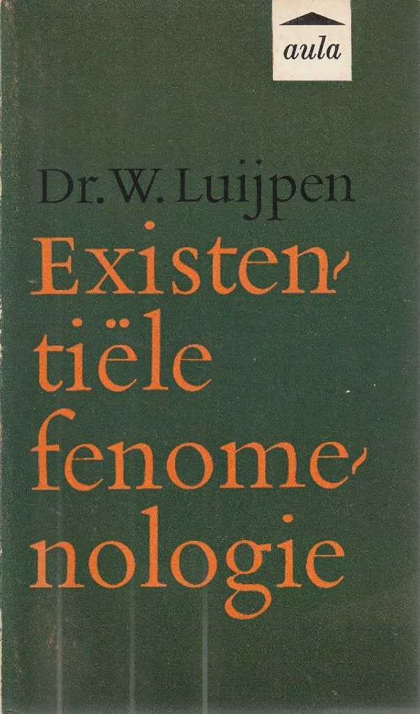 Existentiële fenomenologie, Ophalen of Verzenden, Gelezen, Overige onderwerpen