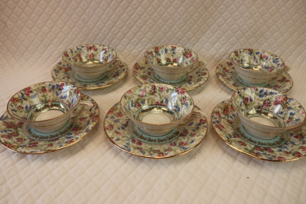 Limoges koffieservies, Ophalen of Verzenden