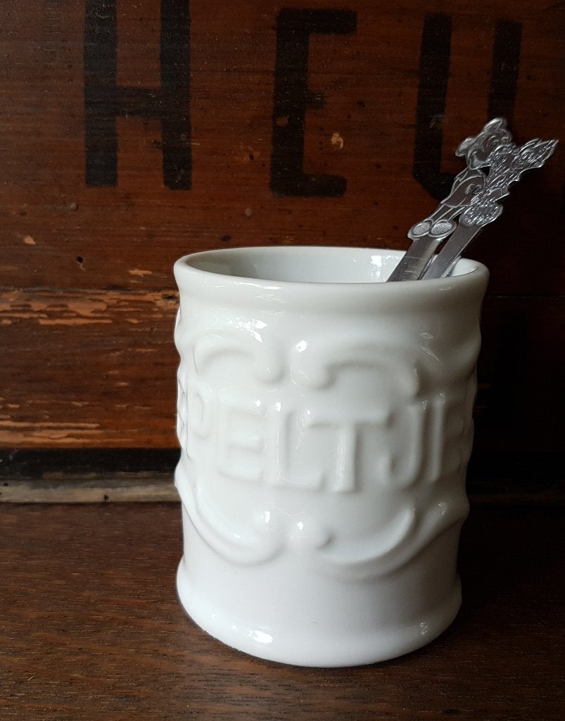 lepelvaasje, vintage, Antiek en Kunst, Antiek | Servies los, Ophalen of Verzenden