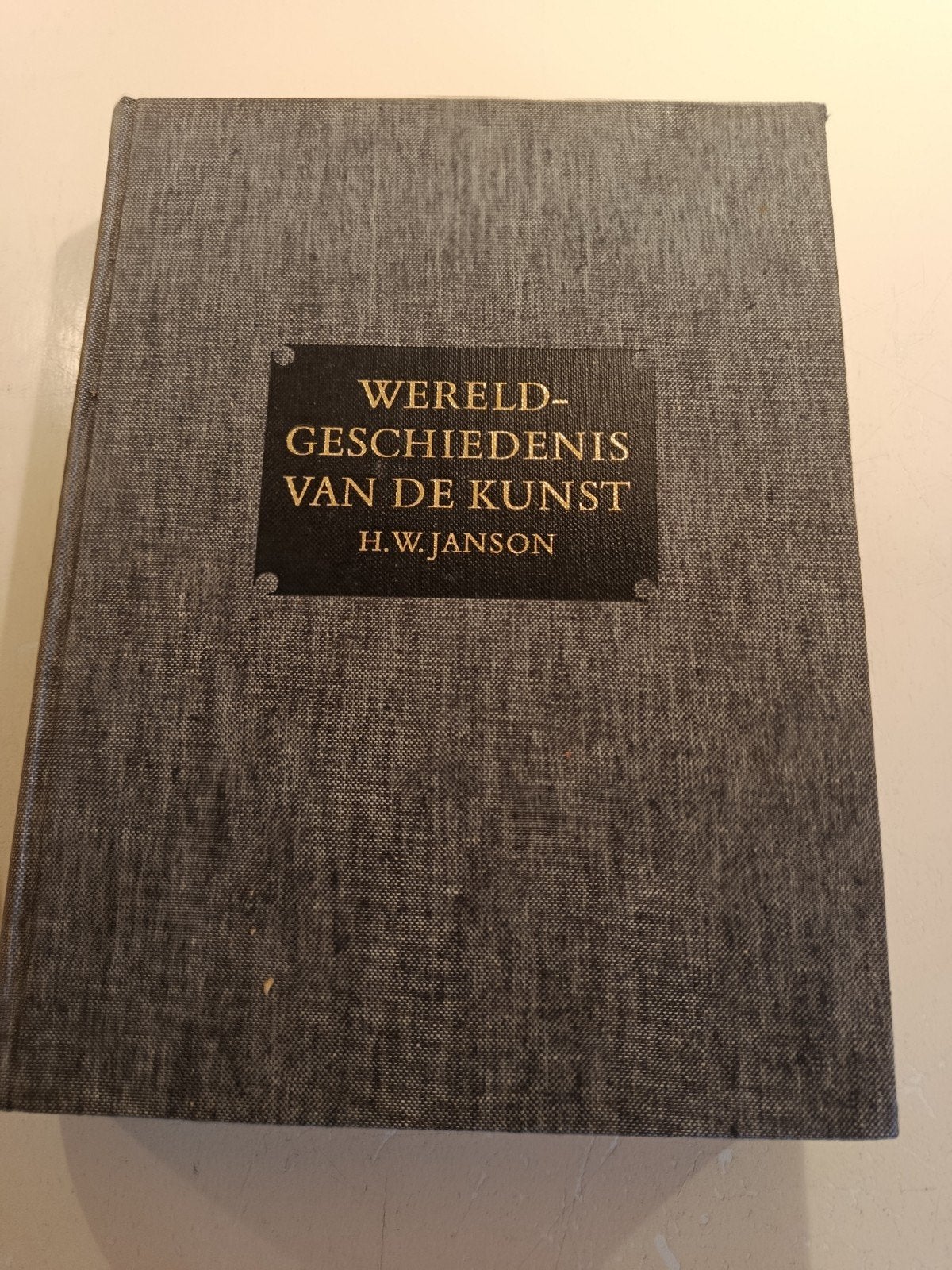 Wereldgeschiedenis van de Kunst - H.W. Janson, Ophalen of Verzenden, Gelezen, Overige onderwerpen, H.W. Janson