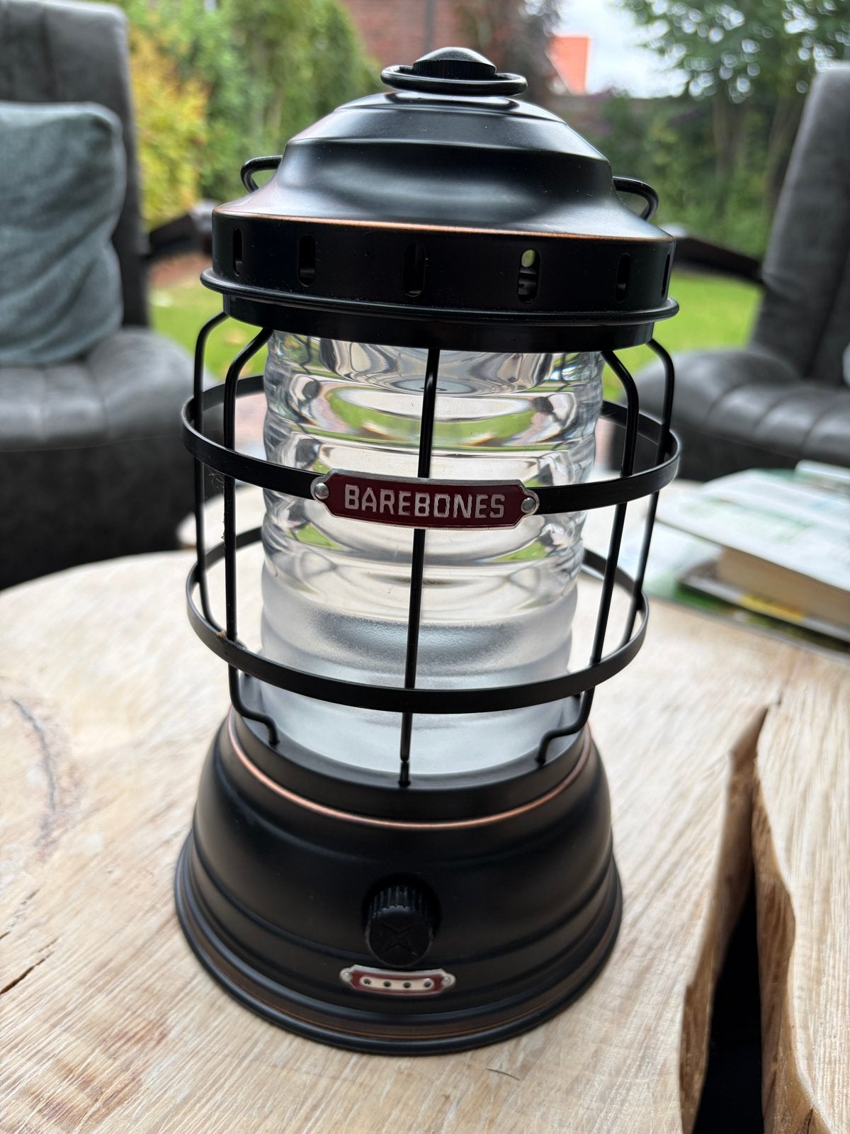Barebones Edison Mini Lantaarn - Zwart/Koper, Metaal, Overige merken, Zwart, Industrieel