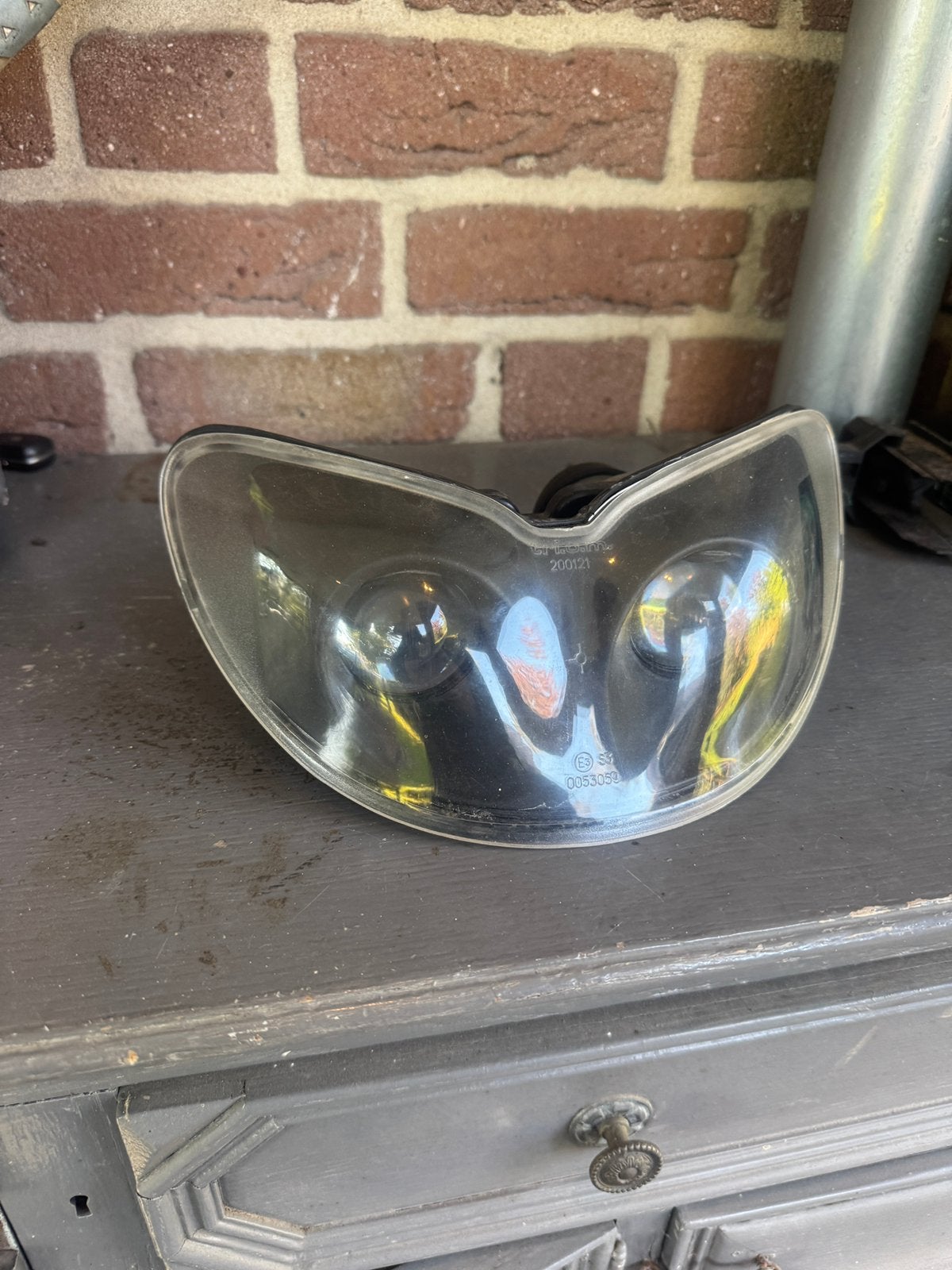 zip sp98 koplamp, Ophalen of Verzenden, Zo goed als nieuw, Koplamp, Piaggio