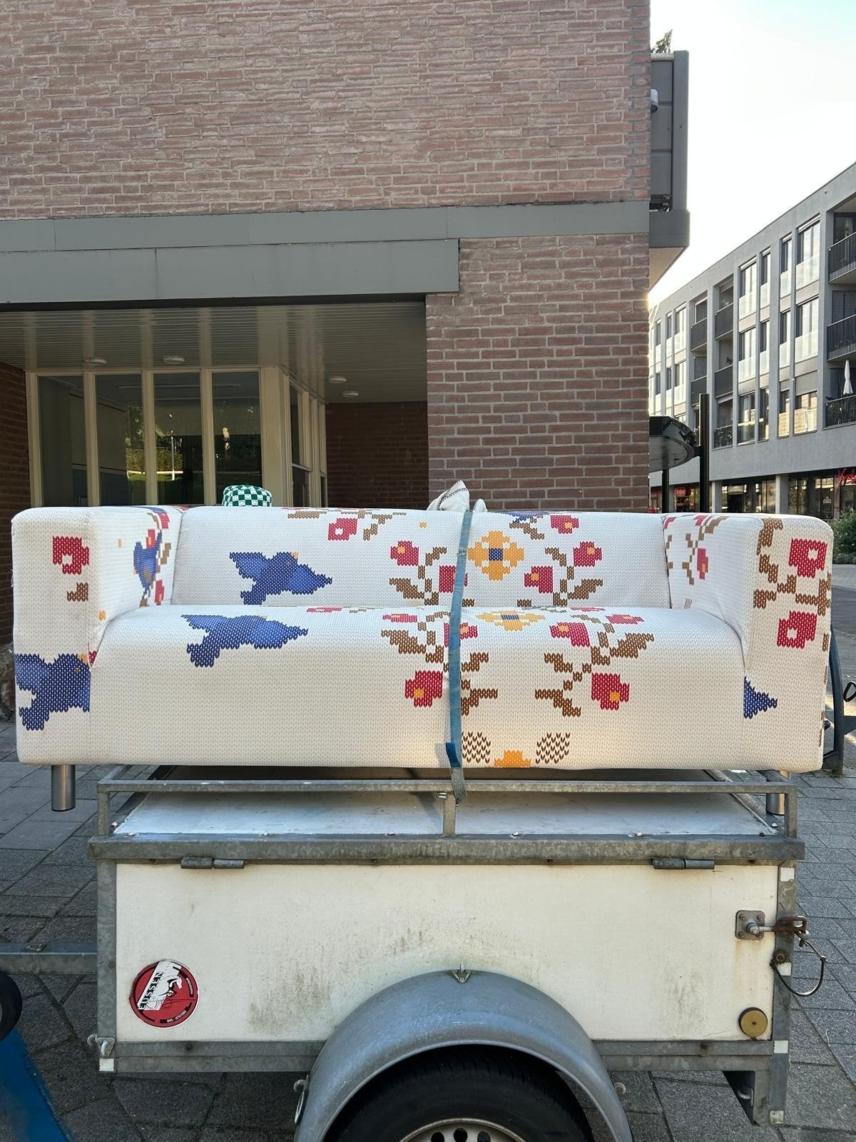 2 zitbank ikea..., Huis en Inrichting, Gebruikt, 150 tot 200 cm, Tweepersoons, 75 tot 100 cm