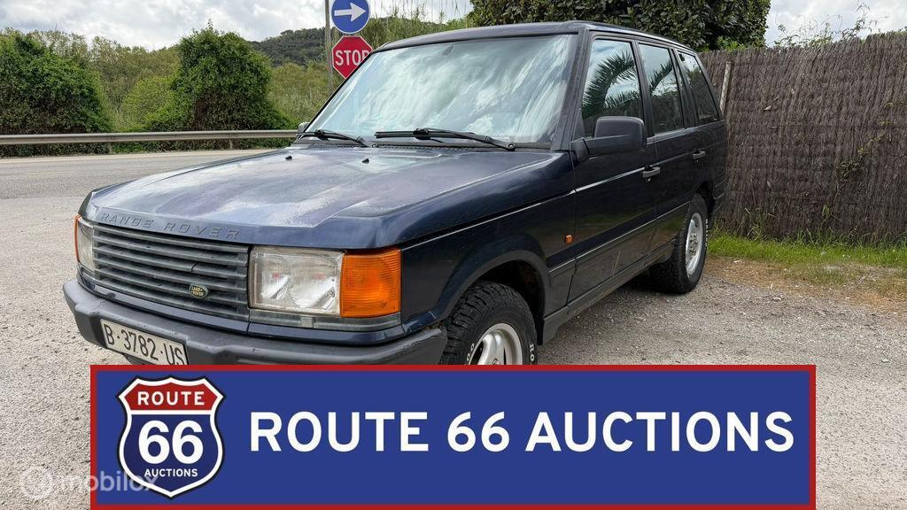 Land Rover Range Rover 2.5 DSE | 1998 | Route 66 Auctions, Auto's, Oldtimers, Land Rover, Overige carrosserieën, Zwart, Bedrijf