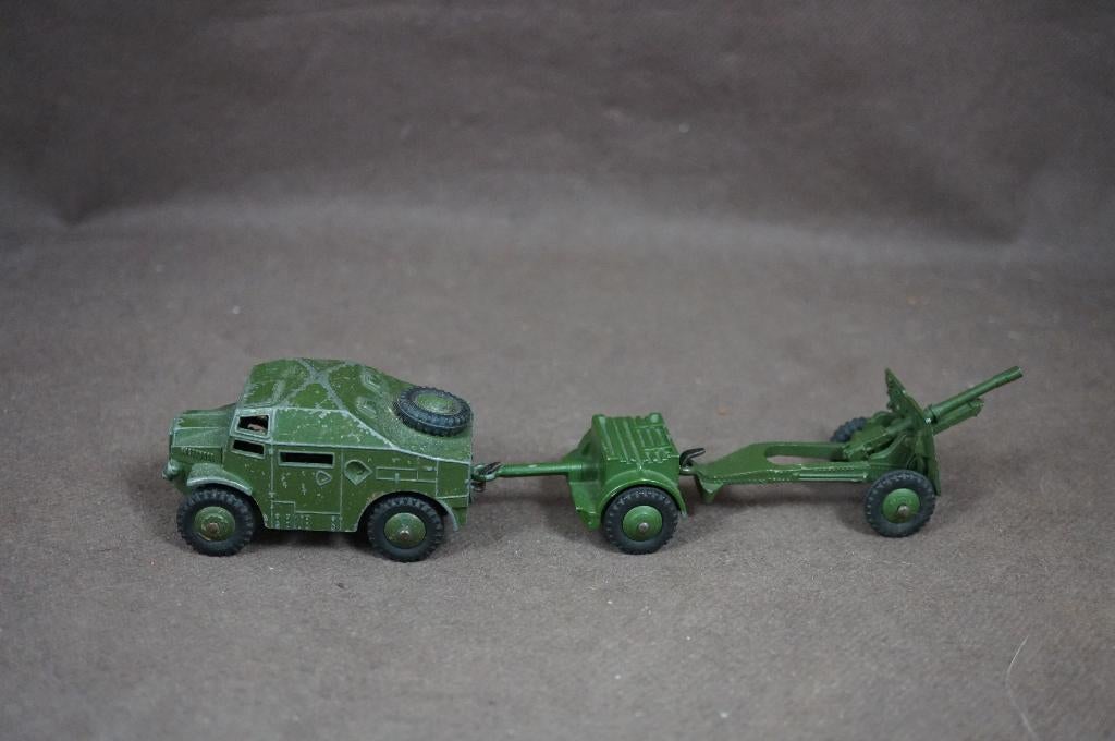 Dinky Toys Field artillery tractor set - TOP vintage, Ophalen of Verzenden