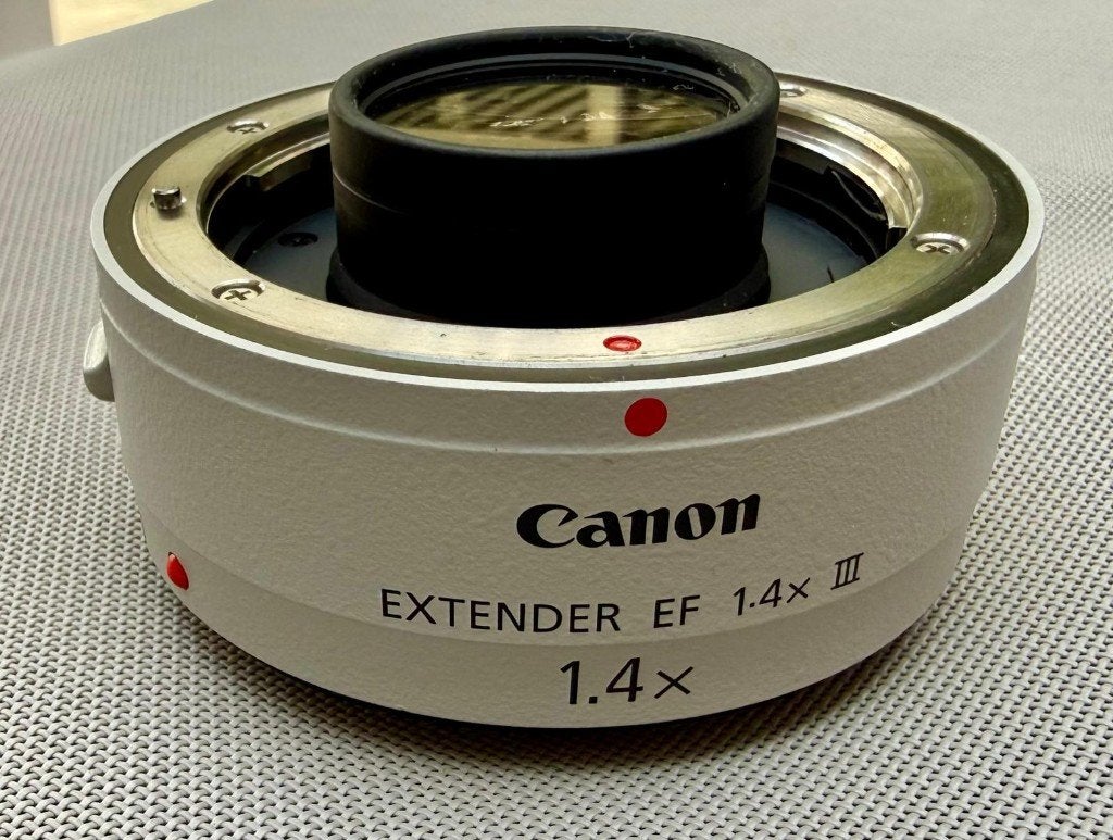 Canon Extender EF 1.4x mark3 markIII, Audio, Tv en Foto, Fotografie | Lenzen en Objectieven, Ophalen, 1 mm, Canon, Zo goed als nieuw