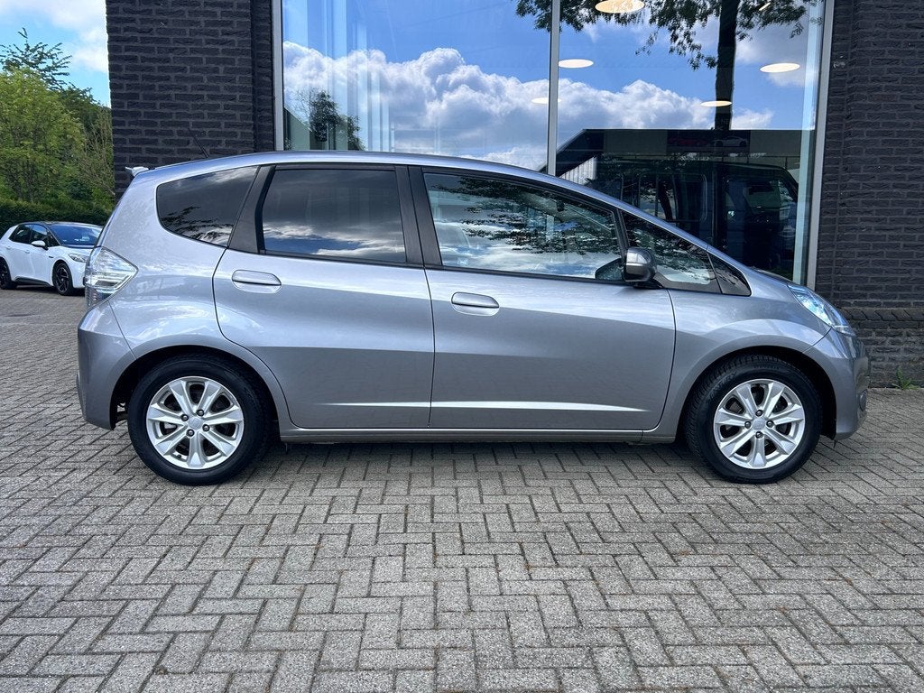 Honda Jazz 1.4 Hybrid Elegance | fietsendrager set | panoram, Auto's, Honda, Stof, Gebruikt, Zwart, 4 cilinders