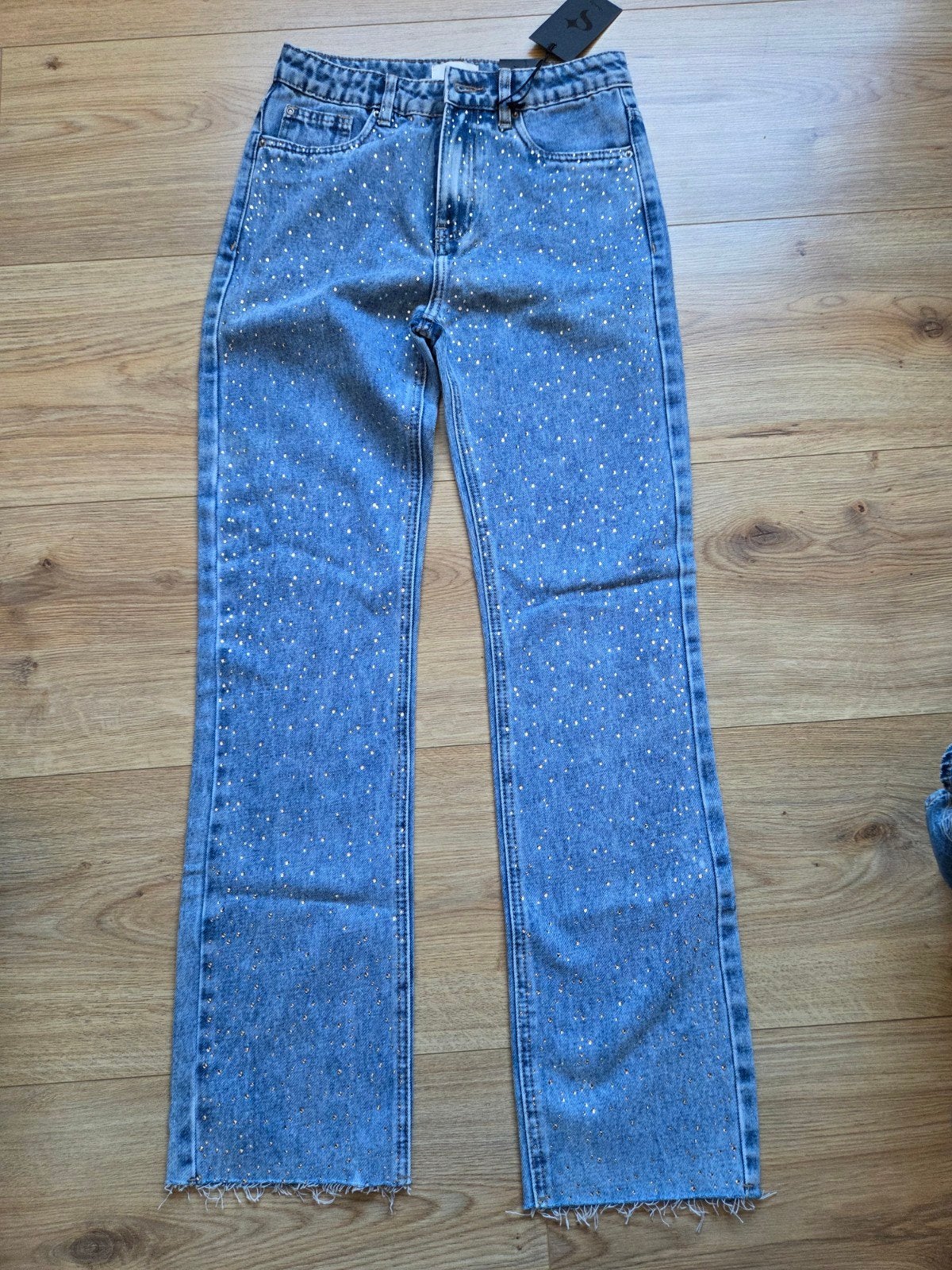 Spijkerbroek Shoeby, maat 170. Nooit gedragen, Broek, Meisje, Nieuw, Ophalen of Verzenden