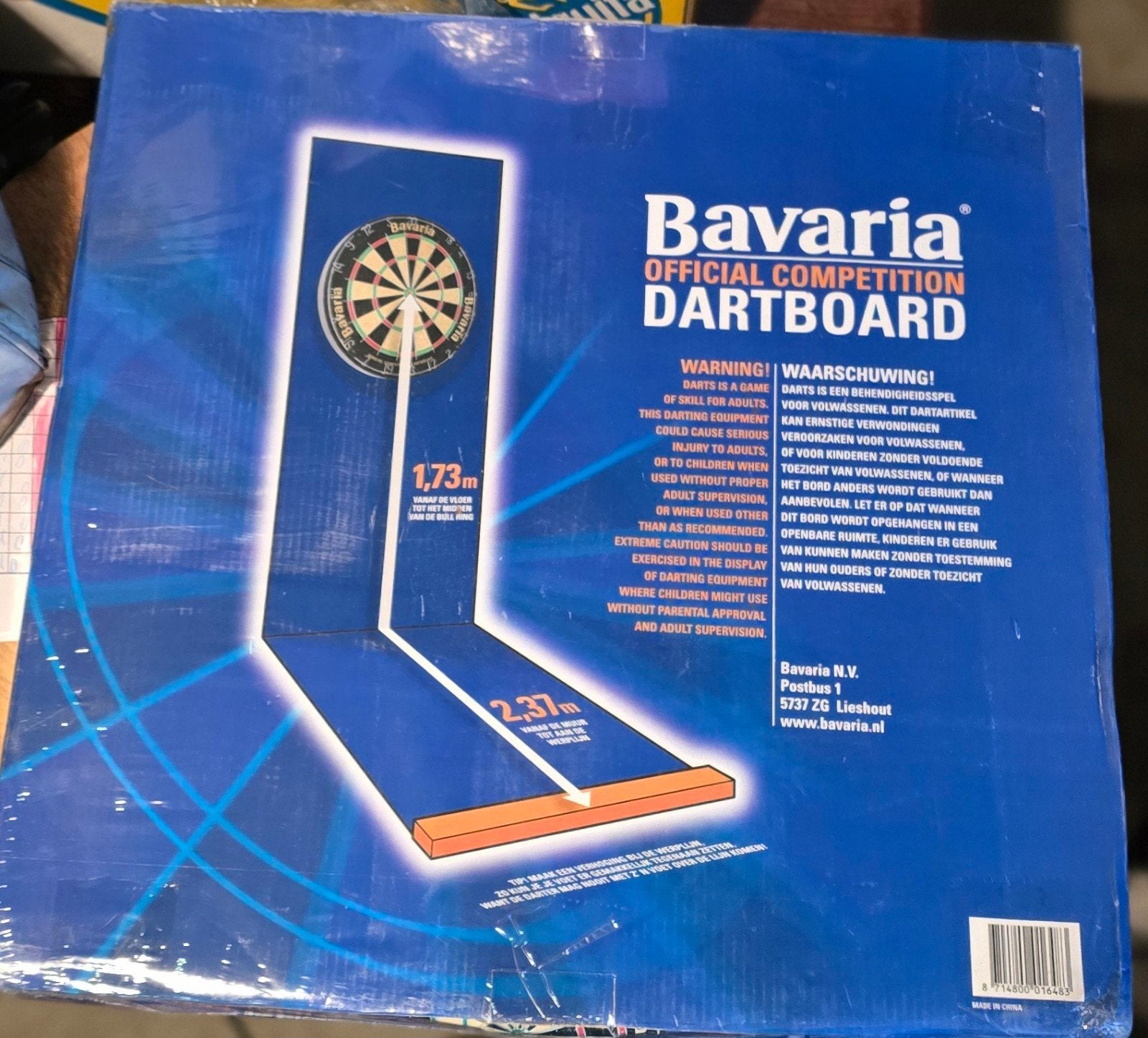 Bavaria Officieel Wedstrijd Dartbord, Ophalen of Verzenden