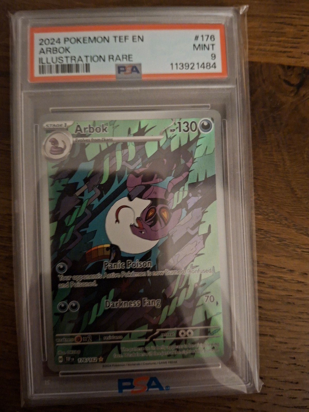 psa 9 arbok tef 176, Ophalen of Verzenden, Zo goed als nieuw