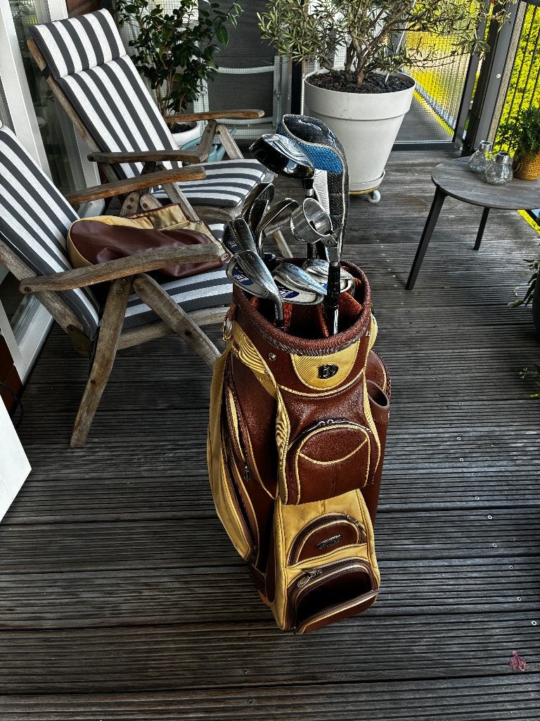 Ben Sayers M7 golfset 5-P + hout 3 & 5 + luxe Bennington tas, Ophalen of Verzenden, Gebruikt, Set, Overige merken