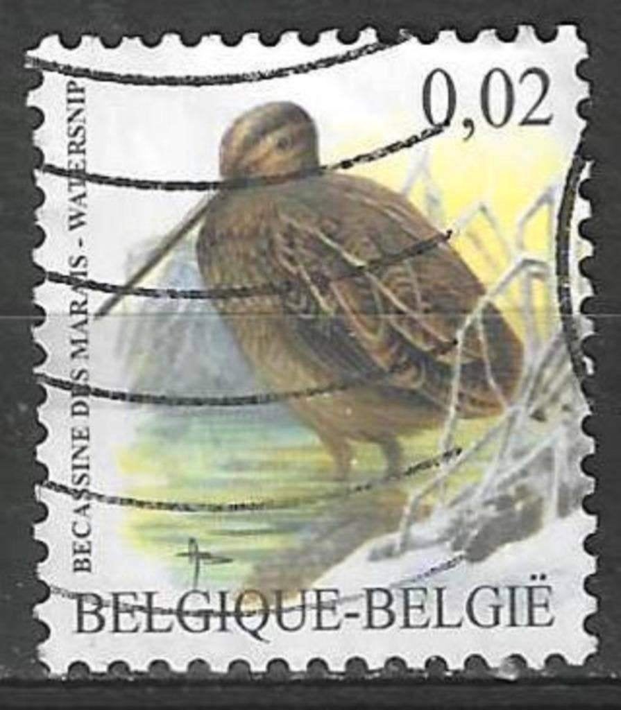 Belgie 2003 - Yvert 3192 /OBP 3199 - Buzin - Watersnip (ST), Verzenden, Gestempeld, Voertuigen