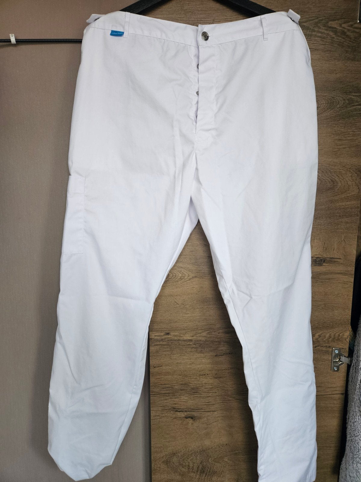 Witte werkbroek Berkel maat L - nieuw, Ophalen of Verzenden, Nieuw, Wit, Lang