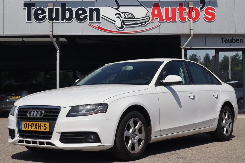 Audi A4 Limousine 1.8 TFSI Pro Line | 1e Eigenaar | Dealer o, Auto's, Audi, Euro 5, Stof, Gebruikt, Zwart
