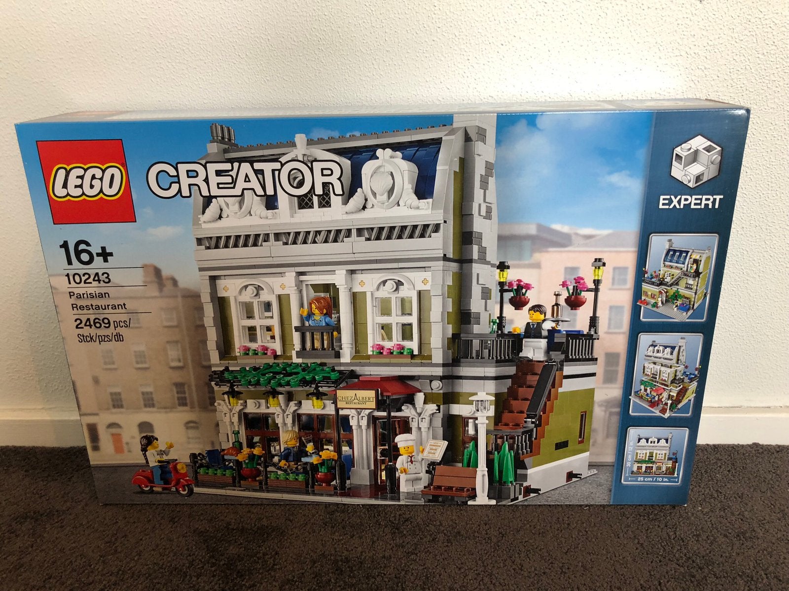 Lego Parisian Restaurant 10243 - Nieuw in Doos! (SEALED), Ophalen, Inclusief accessoires, Lego, Nieuw