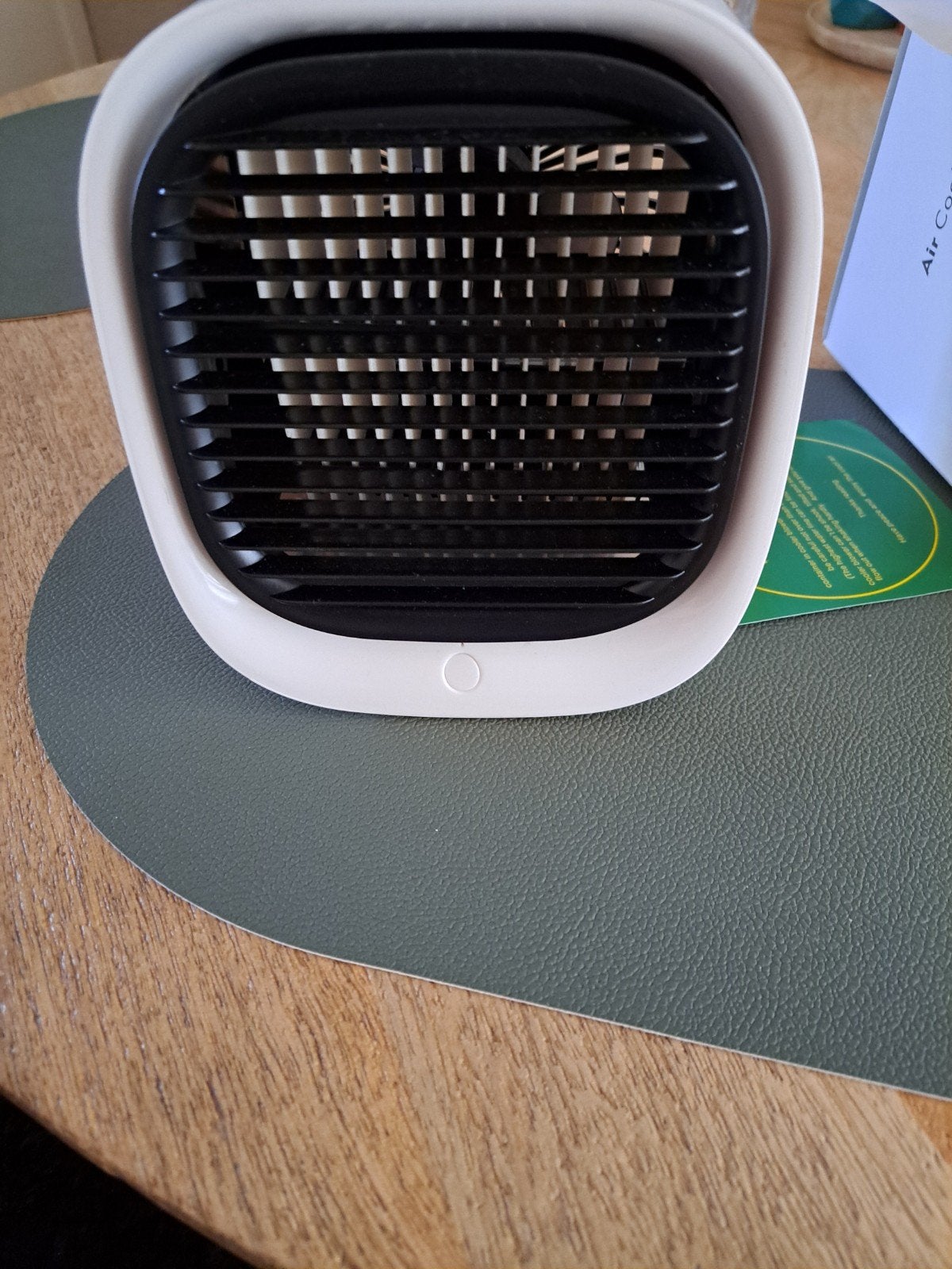Mini Air Cooler wit nieuw 3 snelheden, Witgoed en Apparatuur, Airco's, Ophalen, Tafel- of Grondventilator, Minder dan 60 m³, Nieuw