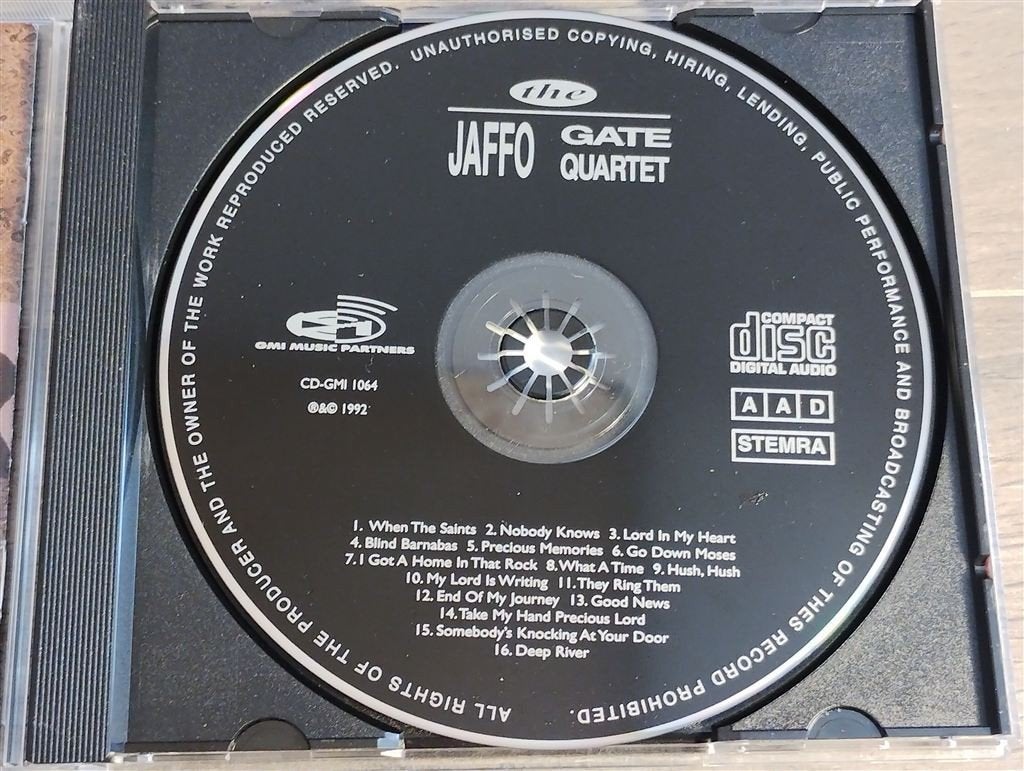 Jaffo Gate Quartet ‎– Good News, Ophalen of Verzenden, Zo goed als nieuw, Gospel