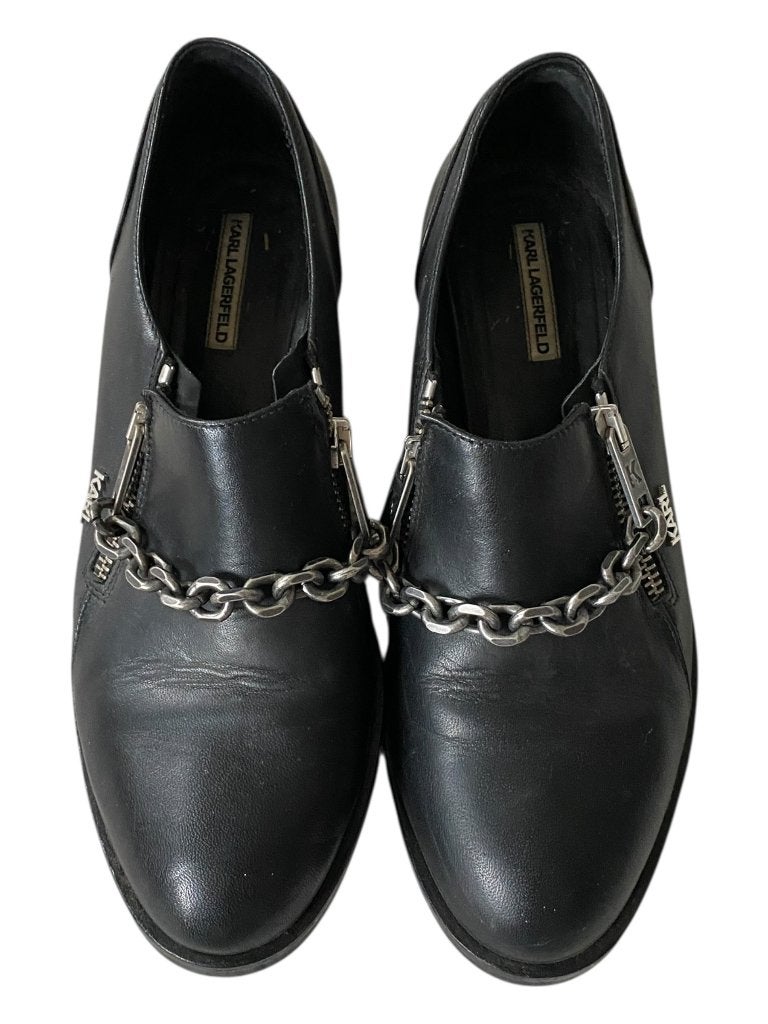 Karl Lagerfeld loafers 37, Nieuw, Ophalen of Verzenden, Instappers, Zwart