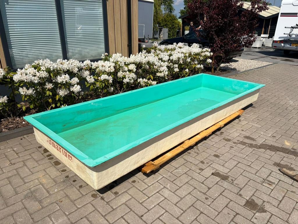 polyester kunstof bak, Tuin en Terras, Vijvers, Ophalen, Gebruikt
