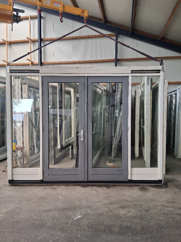Tuindeurkozijn Hr++ bezorgen factuur mogelijk, Doe-het-zelf en Verbouw, Deurkozijn, 225 cm of meer, Ophalen of Verzenden, Zo goed als nieuw