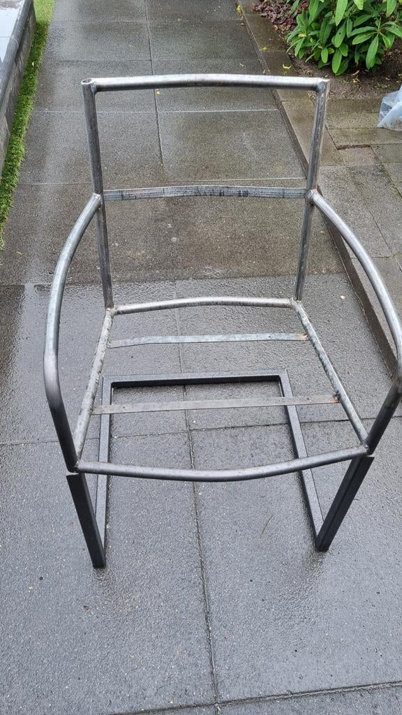 Metalen stoelframe - DIY project, Gebruikt, Ophalen of Verzenden, Metaal, Vijf, Zes of meer stoelen