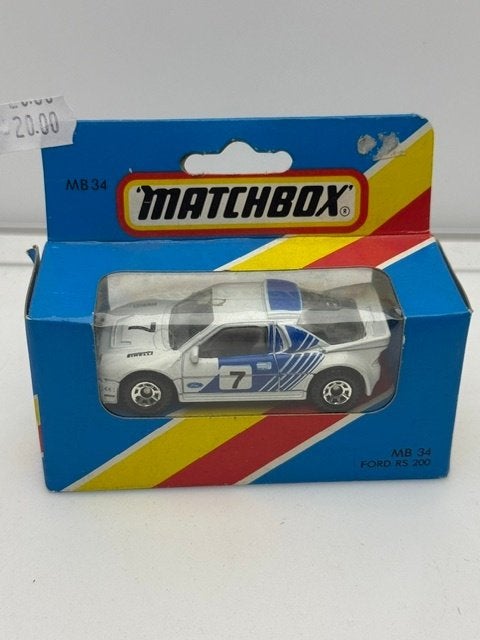 Matchbox MB34 Ford RS 200, Adres onbekend, Auto, Mail@onbekend.com, Nieuw