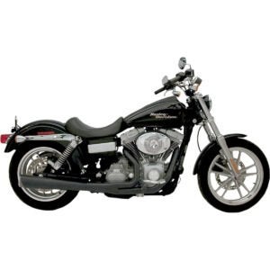2-in-1 Supermeg uitlaat zwart voor 2006-2011 Dyna, Petroleumhavenweg 26, Info@taco-motos.com, Nieuw, Ophalen of Verzenden